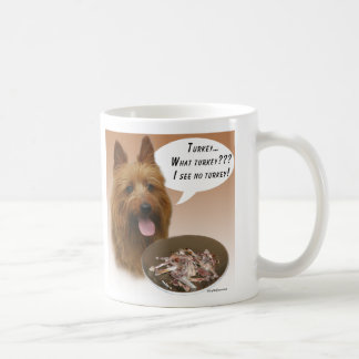 Australian Terrier Turkey Coffee Mug