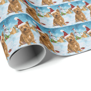 Australian Terrier Winter Wonderland Christmas  Wrapping Paper