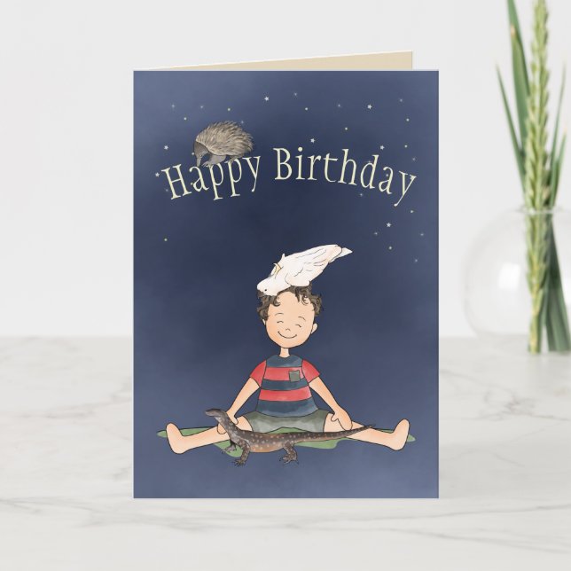 Australian Themed Card 1 (Front)