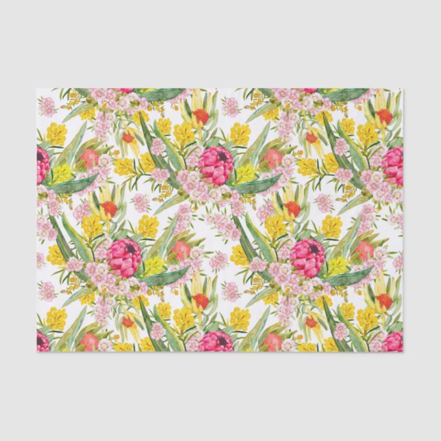 Australian Tropical Summer Tissue Paper (Front)