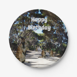 Australian Wallaby Road, Paper Plates