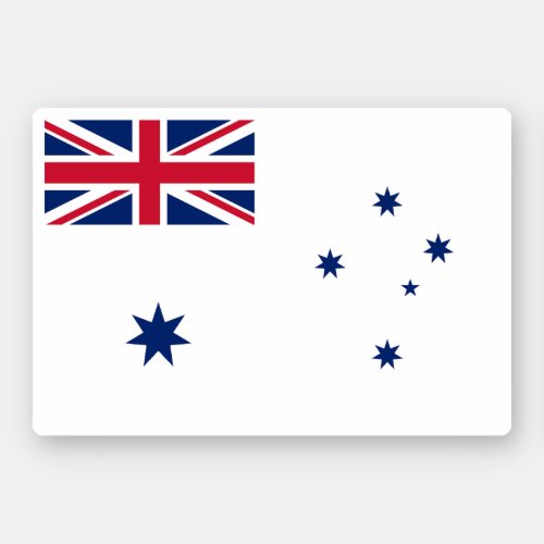 Australian White Ensign Sticker