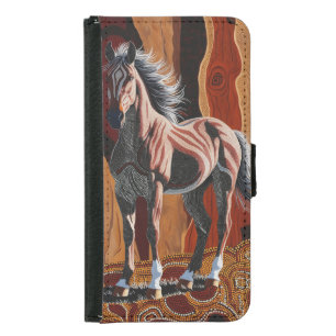 Australian Wild Brumby Samsung Galaxy S5 Wallet Case