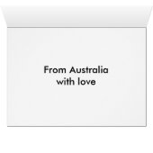 Australian wildflowers cards (Inside Horizontal (Bottom))