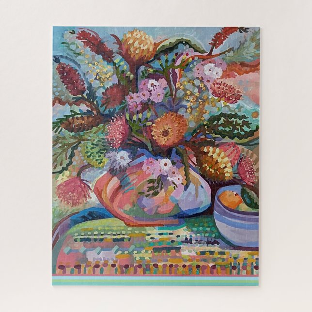 Australian wildflowers Puzzle (Vertical)