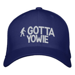 Australian Yowie Bigfoot Embroidered Baseball Hat