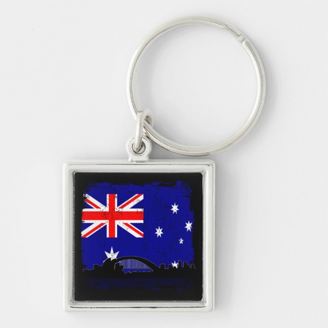 Australiana Keychain (Front)