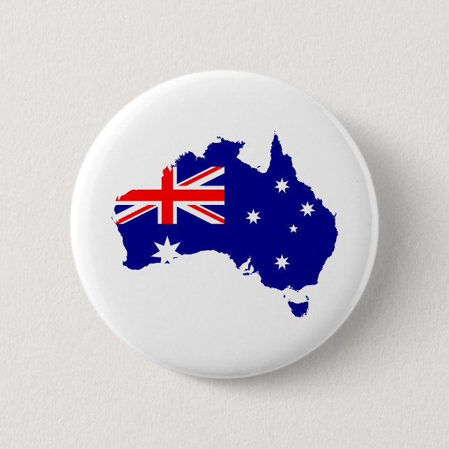 australia's flag button (Front)