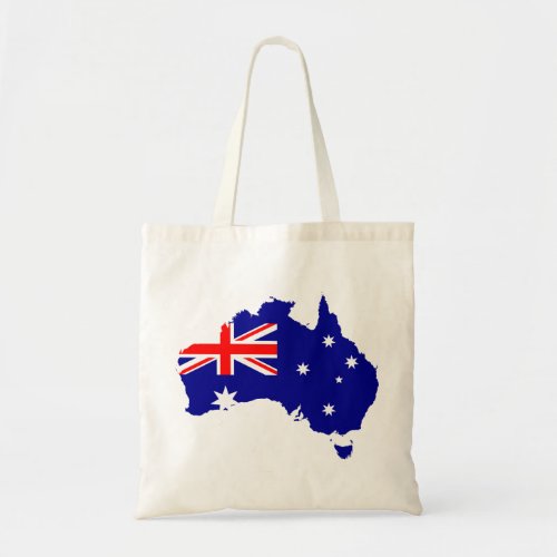 australias flag tote bag