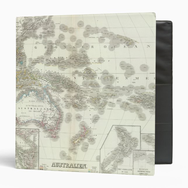 Australien - Australia 3 Ring Binder (Front/Inside)