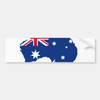 Australien Flagge Australia Style Design Bumper Sticker