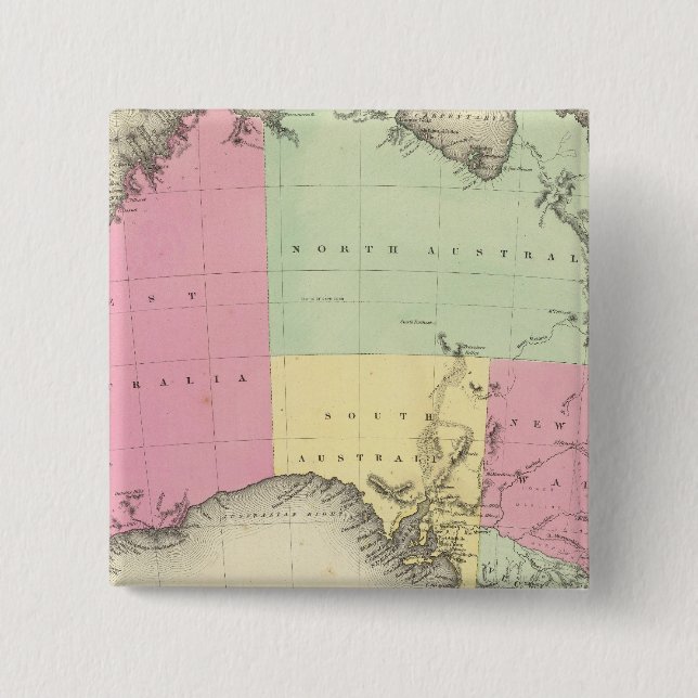 Austria 3 pinback button (Front)