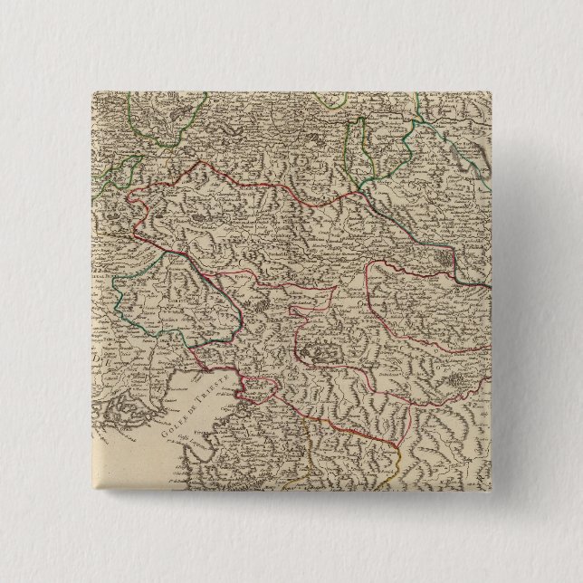 Austria 4 pinback button (Front)