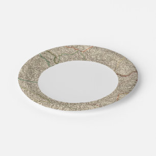 Austria 6 paper plates