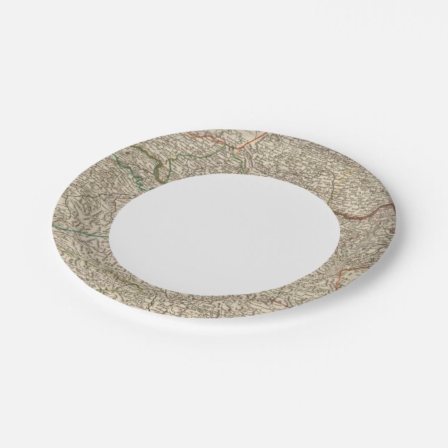 Austria 6 paper plates (Angled)