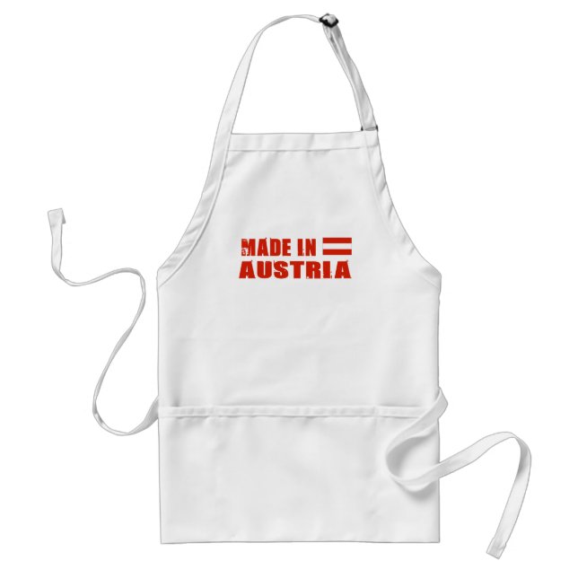 AUSTRIA ADULT APRON (Front)