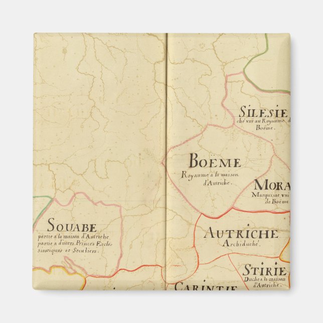 Austria and Czech Republic Magnet (Front)