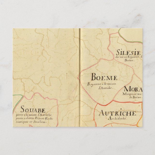 Austria and Czech Republic Postcard (Front)