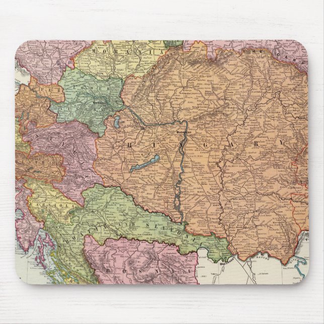 Austria and Hungary 2 Mouse Pad (Front)