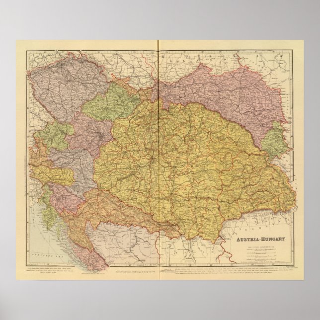 Austria and Hungary Poster (Front)