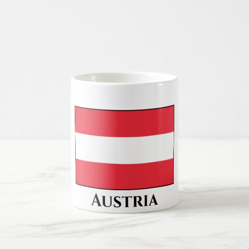 Austria Austrian Flag Coffee Mug