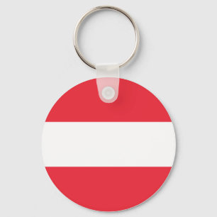 Austria (Austrian) Flag Keychain