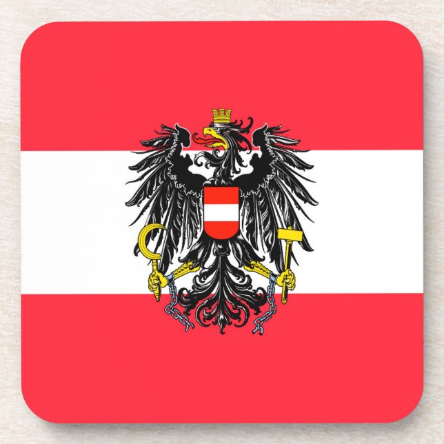 Austria Beverage Coaster (Front)