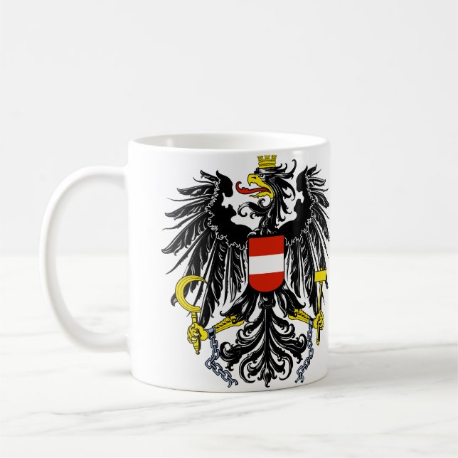 Austria Bundesadler Coffee Mug (Left)