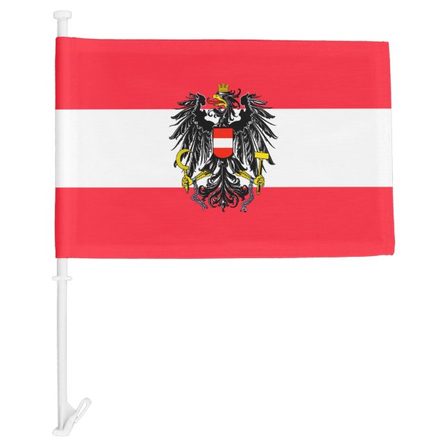Austria Car Flag (Front)