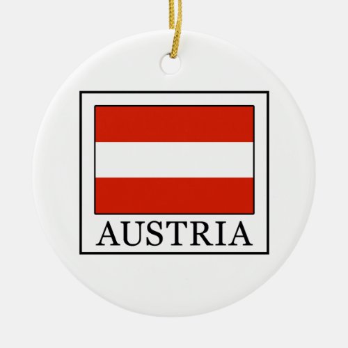 Austria Ceramic Ornament