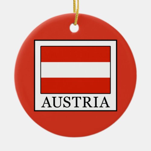 Austria Ceramic Ornament