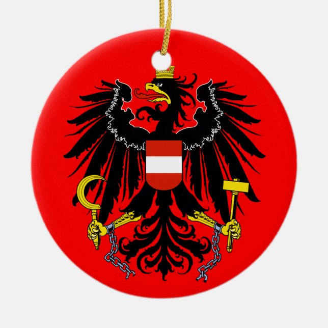 AUSTRIA* Christmas Ornament (Front)