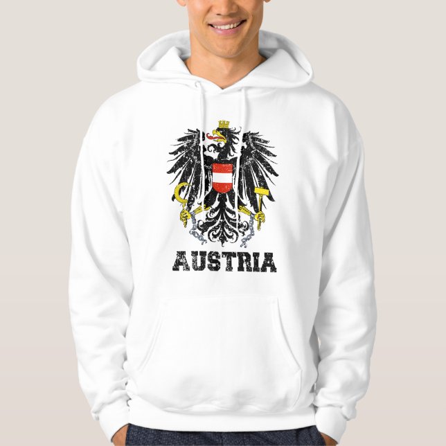 Austria Coat of Arms Hoodie (Front)