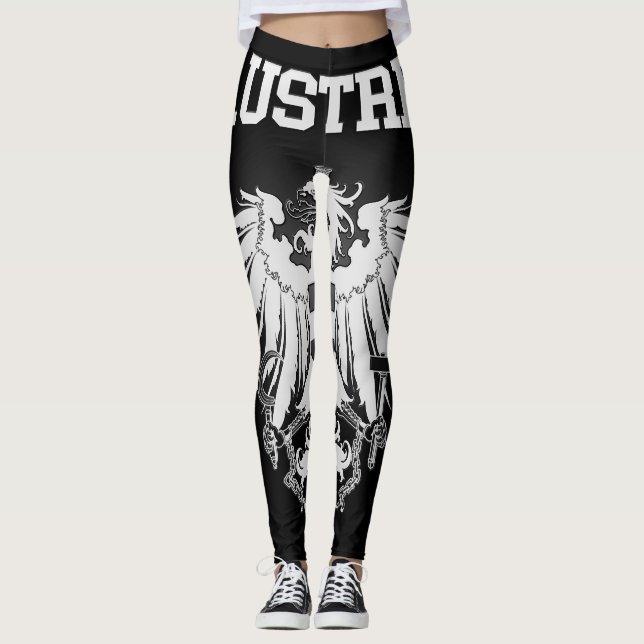 Austria Coat of Arms Leggings (Front)