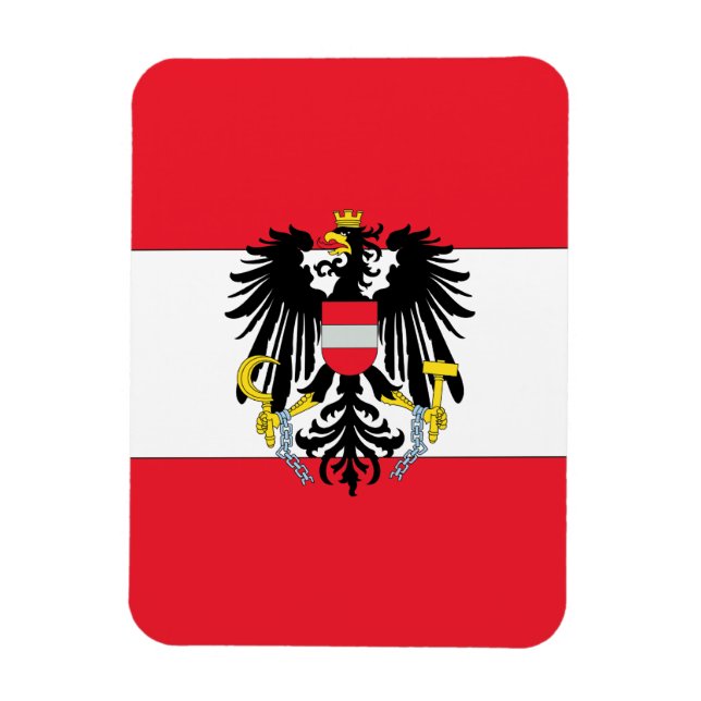 Austria Coat of Arms Magnet (Vertical)