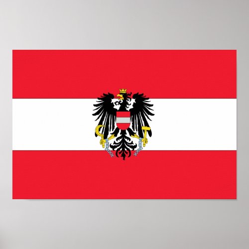 Austria Coat of Arms Poster