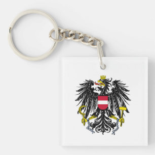 Austria country coat arms symbol emblem flag keychain