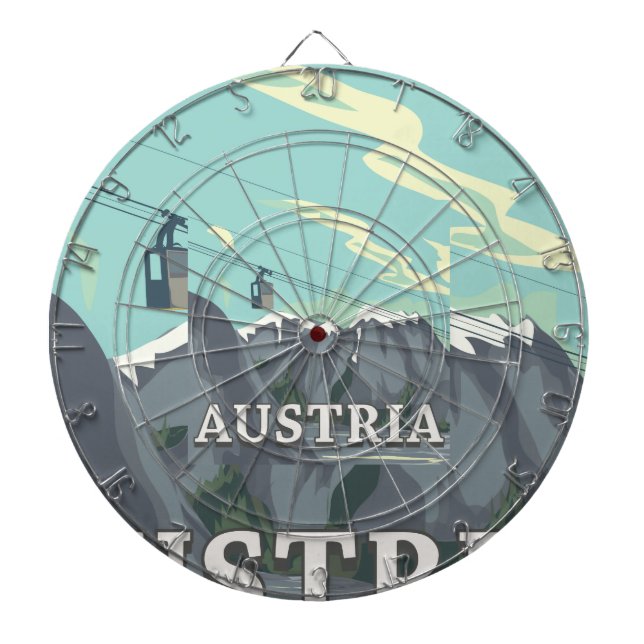 Austria Dart Board (Front)
