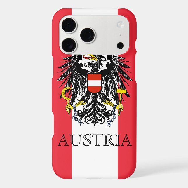 austria emblem iphone case (Back)