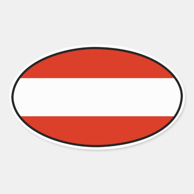 Austria Euro Sticker (Front)