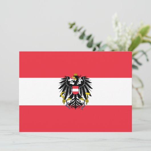 Austria Flag (Standing Front)