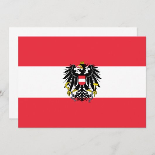 Austria Flag (Front/Back)