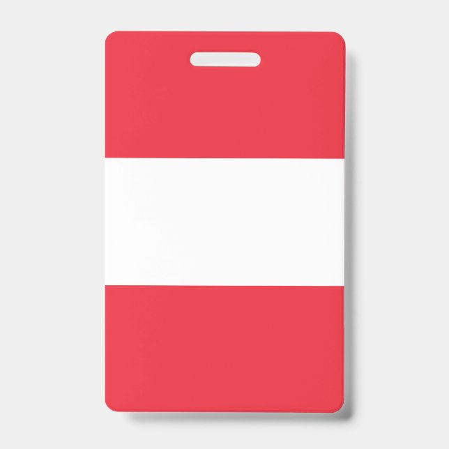 Austria Flag Badge (Front)