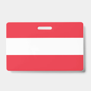 Austria Flag Badge