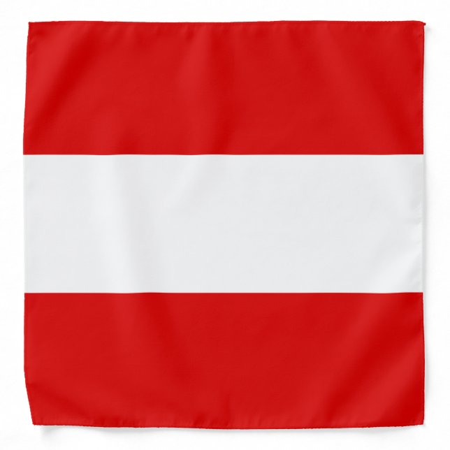 Austria Flag Bandana (Front)