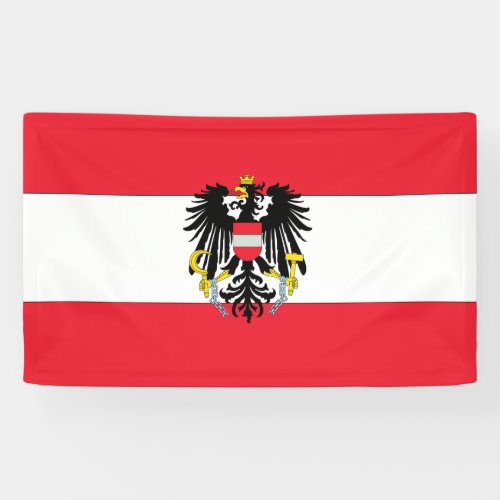 Austria Flag Banner