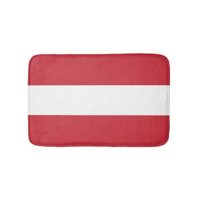 Austria flag bath mat (Front)
