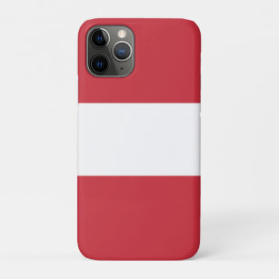 Austria flag iPhone 11 pro case