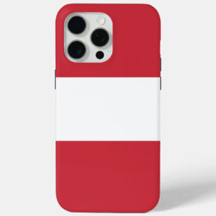 Austria flag iPhone 15 pro max case