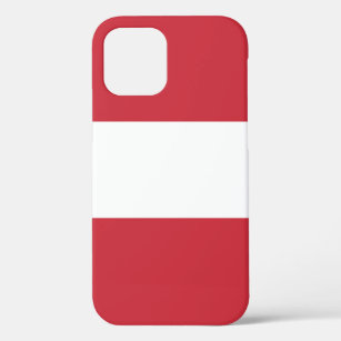 Austria flag iPhone 12 case